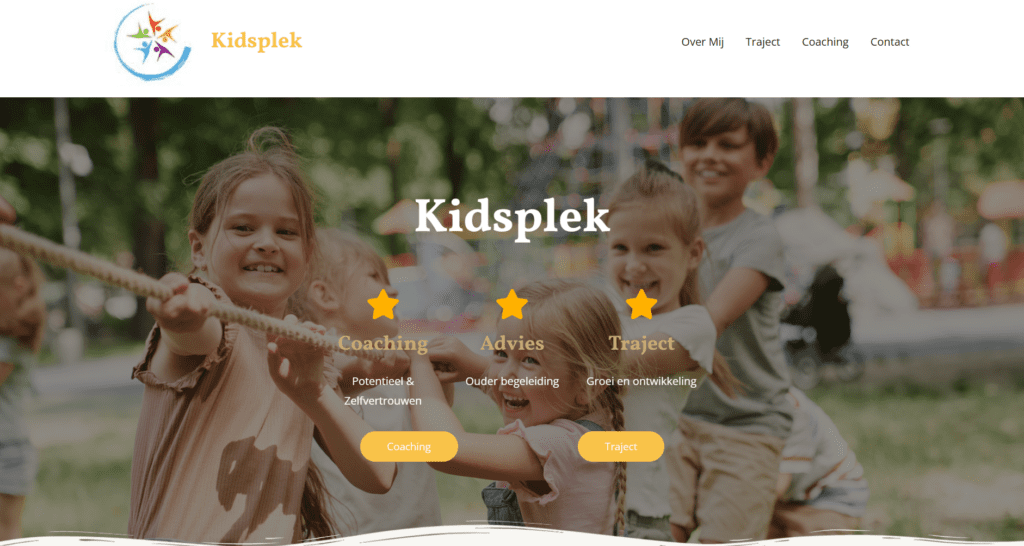 WebdesignFabiano design Kidsplek.nl
